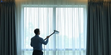 Commercial curtain steam cleaning service dallas-vic hotels offices